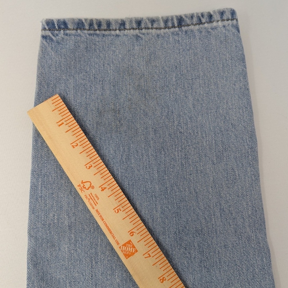 Levi Strauss Signature Regular Fit Jeans Mens 34x29 Light Wash Blue Denim W0866 - Picture 9 of 12